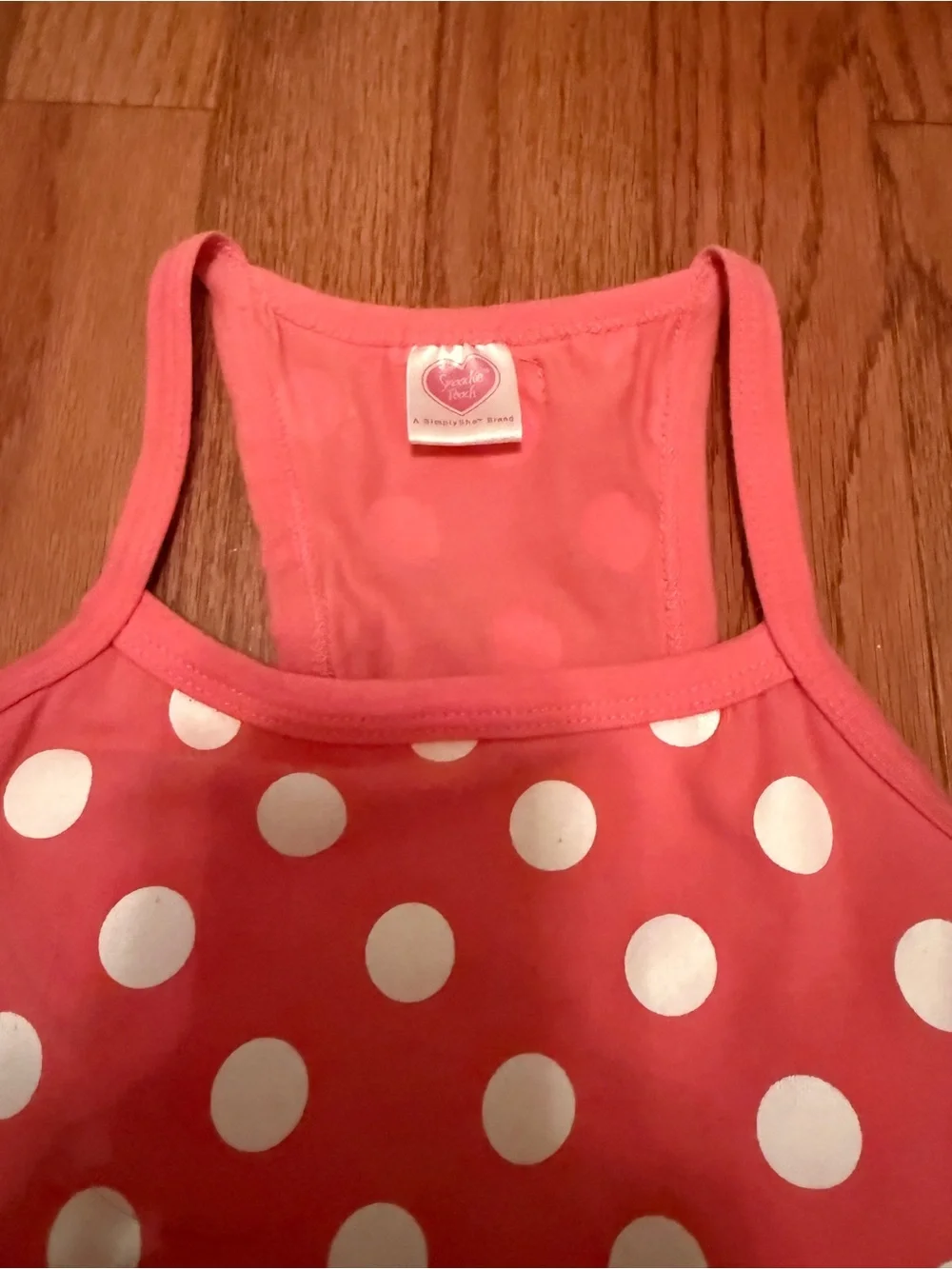 Doggie 🐶 Girls Pink Polka Dot Ruffle Dress
